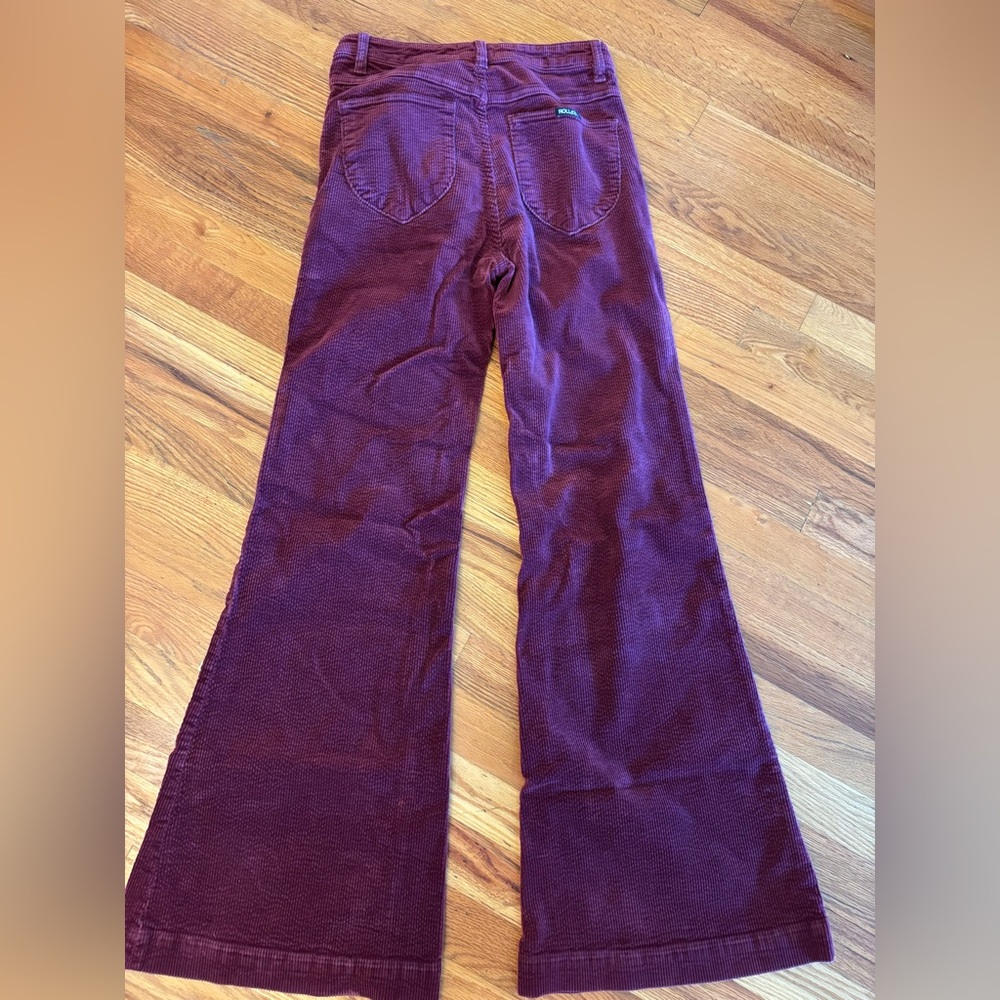ROLLA'S Corduroy Eastcoast Flare Pants - Purple